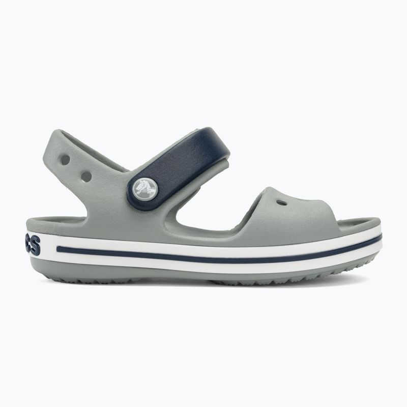 Παιδικά σανδάλια Crocs Crockband Kids Sandal light grey/navy 2