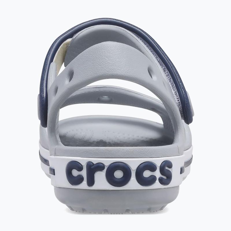 Παιδικά σανδάλια Crocs Crockband Kids Sandal light grey/navy 12