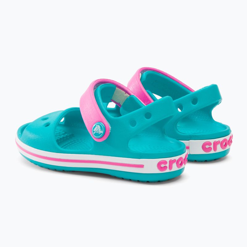 Crocs Crockband Παιδικά σανδάλια digital aqua 3