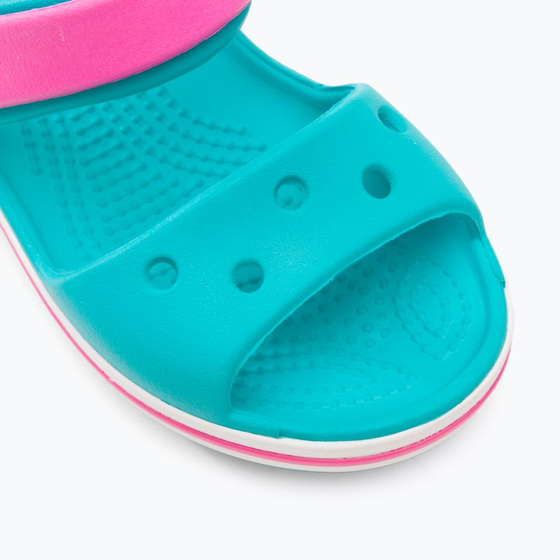 Crocs Crockband Παιδικά σανδάλια digital aqua 7