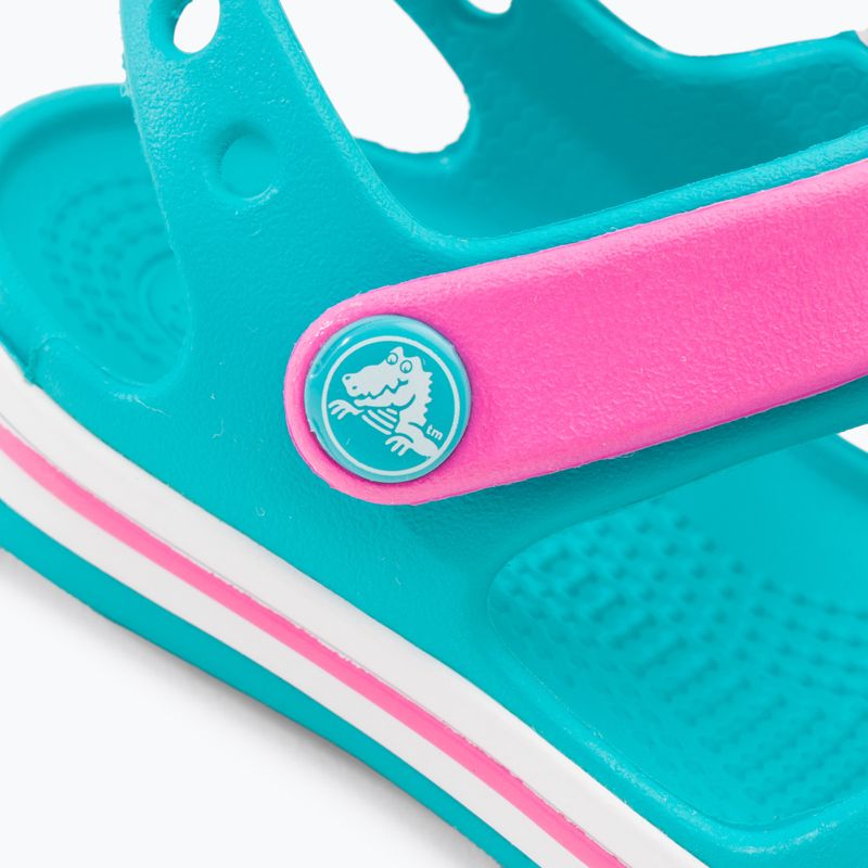 Crocs Crockband Παιδικά σανδάλια digital aqua 8