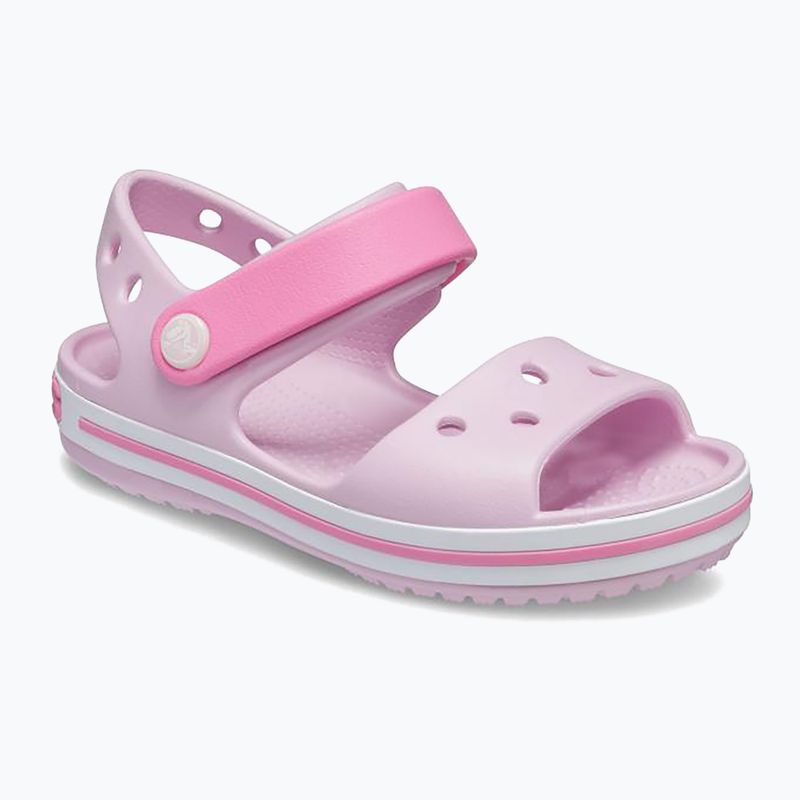 Παιδικά σανδάλια Crocs Crockband Kids Sandal ballerina pink 8