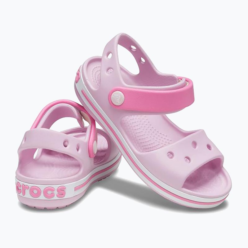 Παιδικά σανδάλια Crocs Crockband Kids Sandal ballerina pink 10