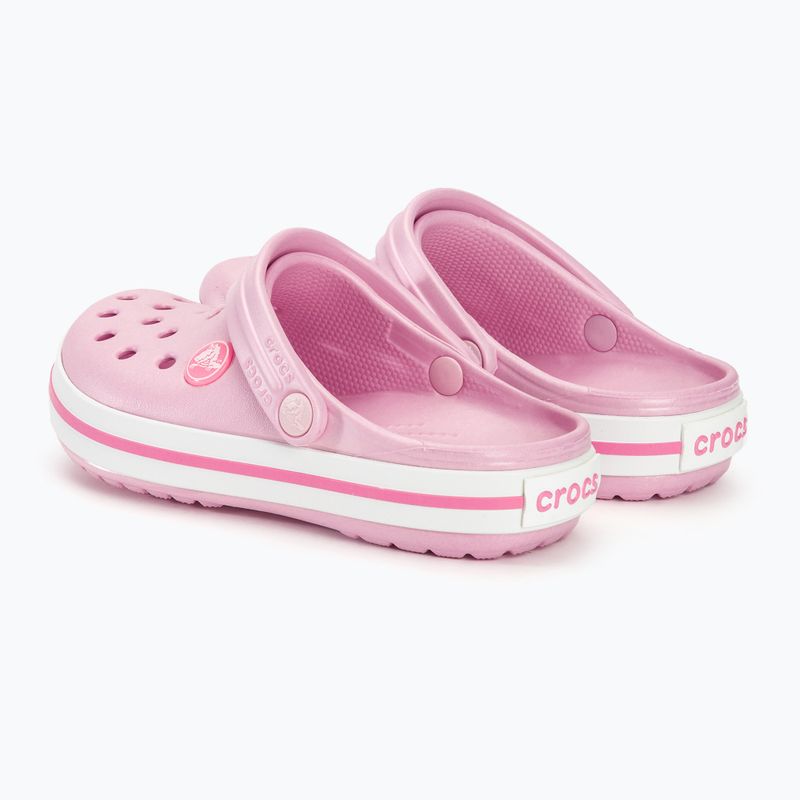 Παιδικά Crocs Crocband Clog μπαλαρίνα ροζ σαγιονάρες 3