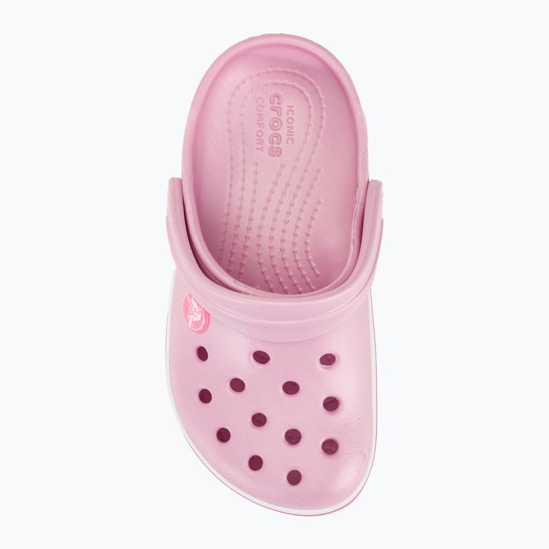 Παιδικά Crocs Crocband Clog μπαλαρίνα ροζ σαγιονάρες 7