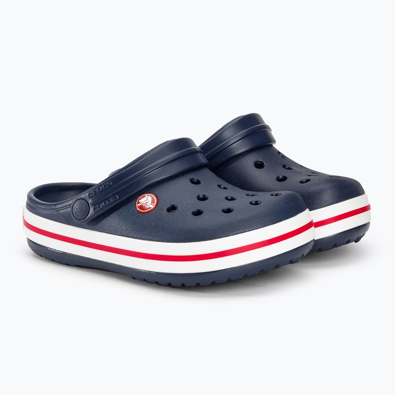 Παιδικές σαγιονάρες Crocs Crocband Clog navy/red 5