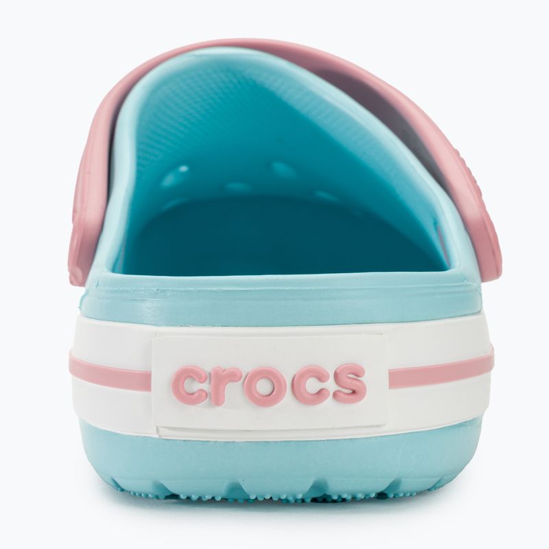 Παιδικές σαγιονάρες Crocs Crocband Clog ice blue/white 8