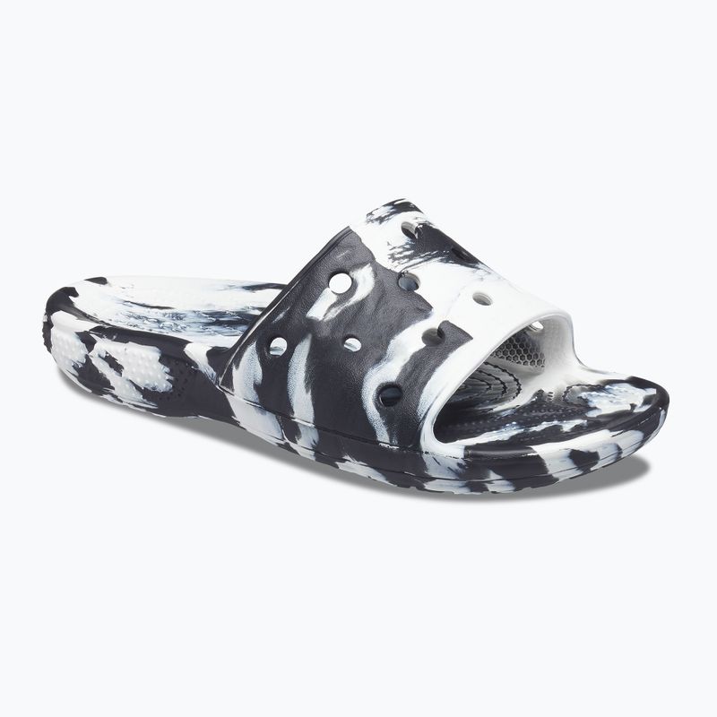 Crocs Classic Crocs Marbled Slide σαγιονάρες μαύρες 206879-103 8