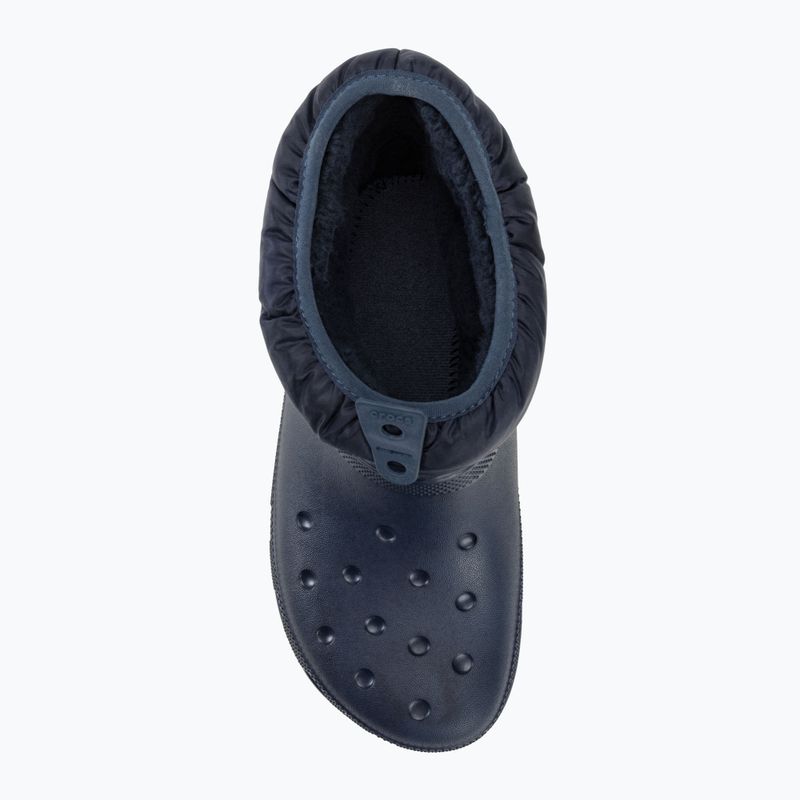 Γυναικείες μπότες χιονιού Crocs Classic Neo Puff Shorty navy 5