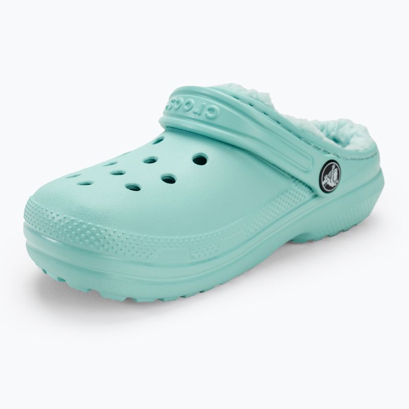 Παιδικές παντόφλες Crocs Classic Lined pure water 8