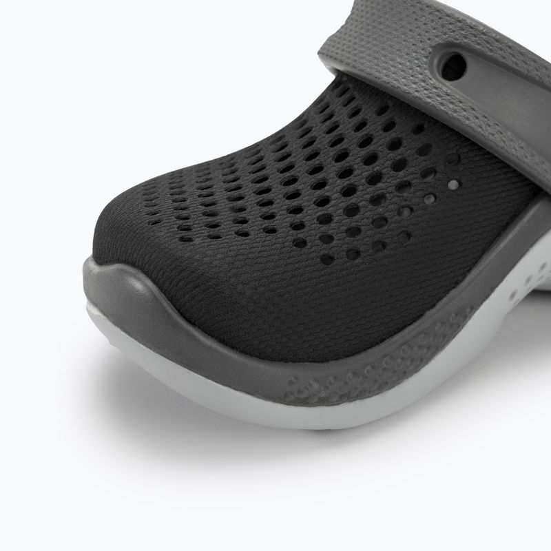 Παιδικές παντόφλες Crocs LiteRide 360 black/slate grey 8