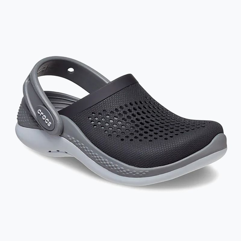 Παιδικές παντόφλες Crocs LiteRide 360 black/slate grey 9