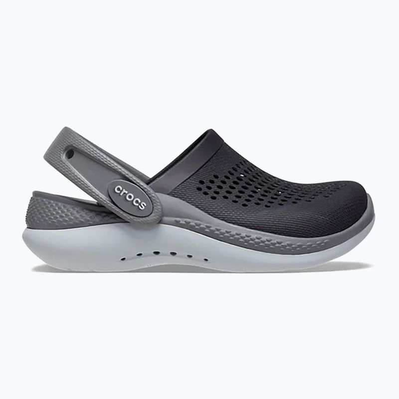 Παιδικές παντόφλες Crocs LiteRide 360 black/slate grey 10