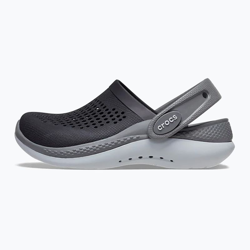 Παιδικές παντόφλες Crocs LiteRide 360 black/slate grey 11