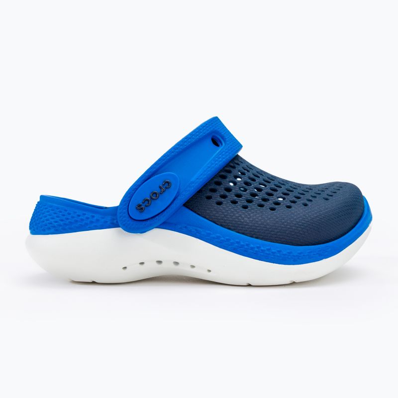 Παιδικές παντόφλες Crocs LiteRide 360 navy/brigght cobalt 3