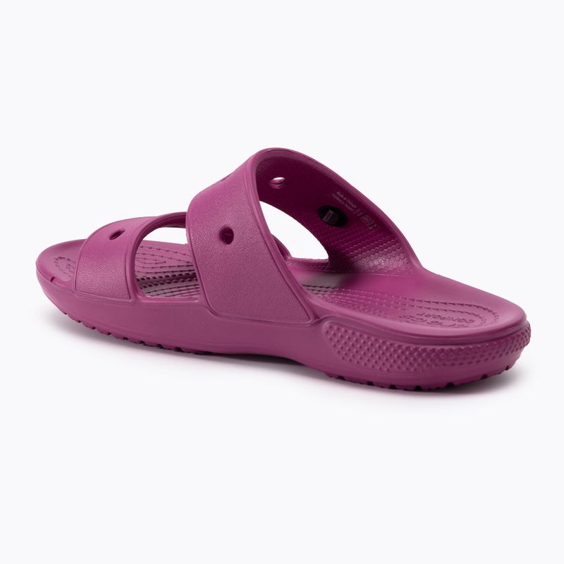 Γυναικείες παντόφλες Crocs Classic Sandal fuschia fun 3