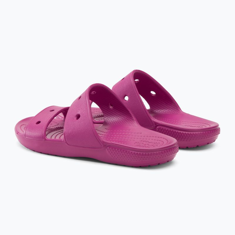 Crocs Classic Crocs Σανδάλι φούξια διασκέδαση σαγιονάρες 3