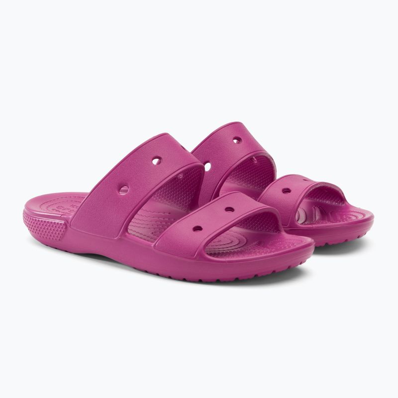 Crocs Classic Crocs Σανδάλι φούξια διασκέδαση σαγιονάρες 4