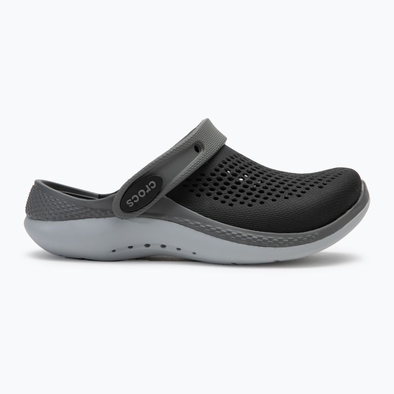 Παιδικές παντόφλες Crocs LiteRide 360 Clog Kids black/slate grey 3