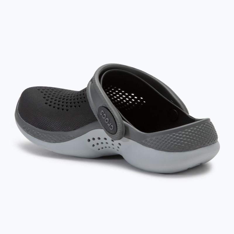 Παιδικές παντόφλες Crocs LiteRide 360 Clog Kids black/slate grey 4