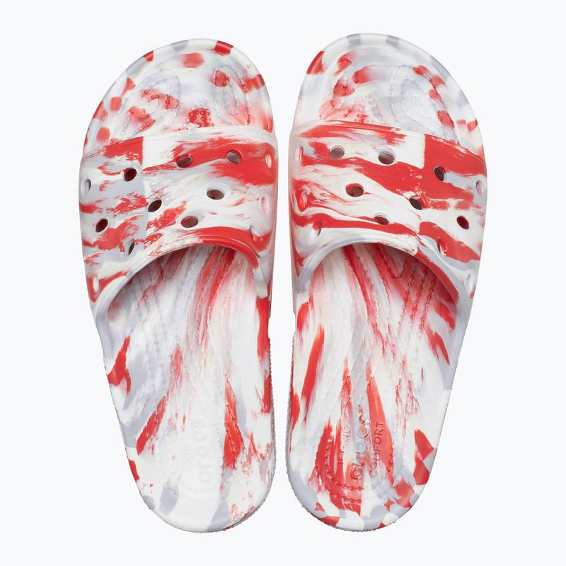 Crocs Classic Crocs Marbled Slide λευκό 206879-884 σαγιονάρες 13