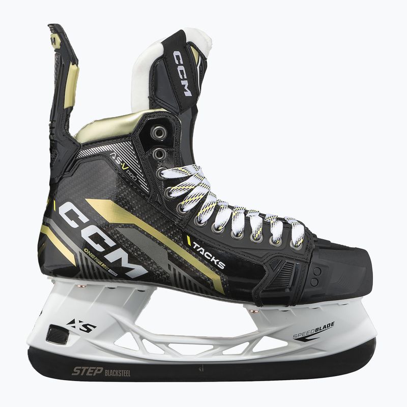 Ανδρικά πατίνια χόκεϊ CCM Tacks AS-V Pro SR Tapered μαύρο