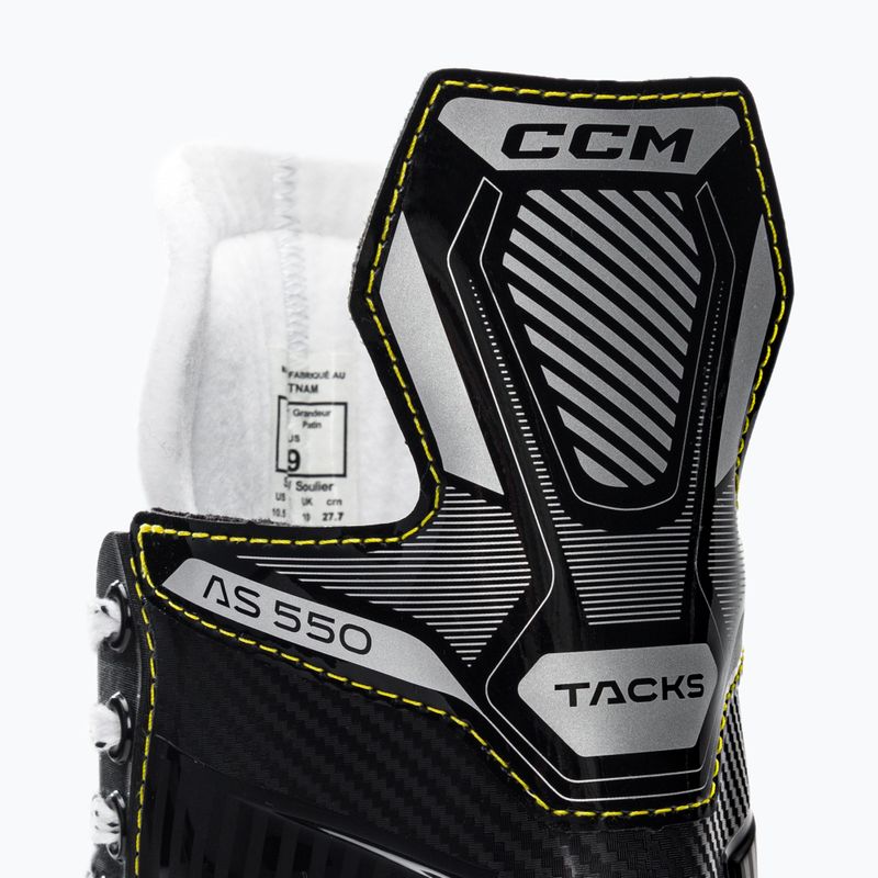 CCM Tacks AS-550 πατίνια χόκεϊ μαύρο 4021499 8