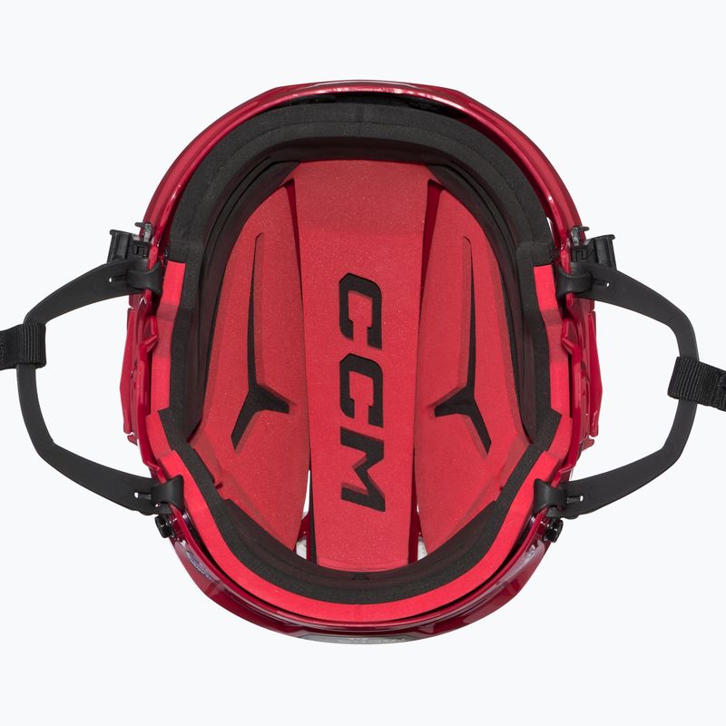 Κράνος χόκεϊ CCM Tacks 70 Combo red 5