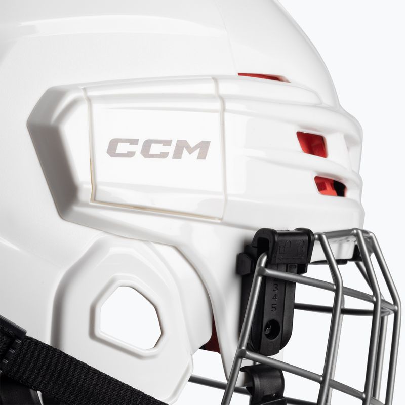 CCM Tacks 70 Combo παιδικό κράνος χόκεϊ λευκό 4109867 7