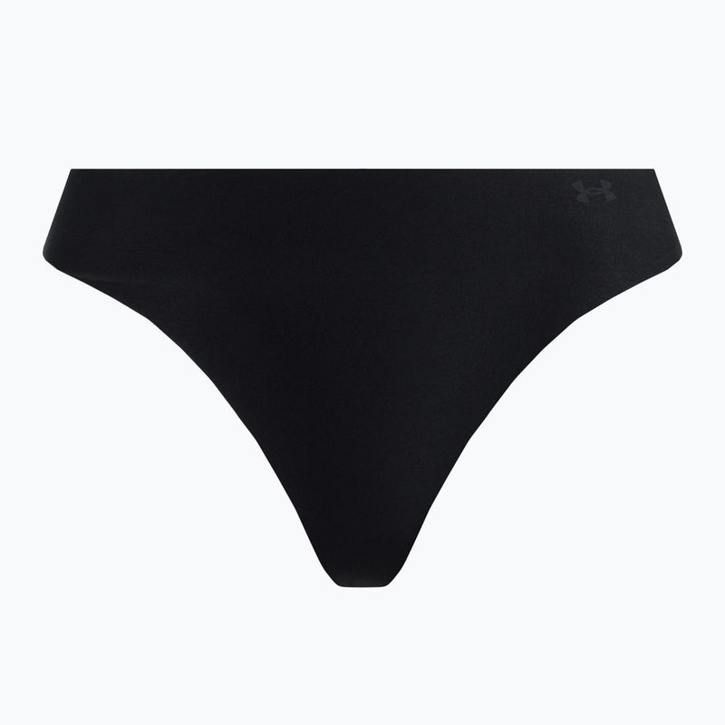 Under Armour γυναικεία εσώρουχα χωρίς ραφές Ps Thong 3-Pack μαύρο 1325615-001 2