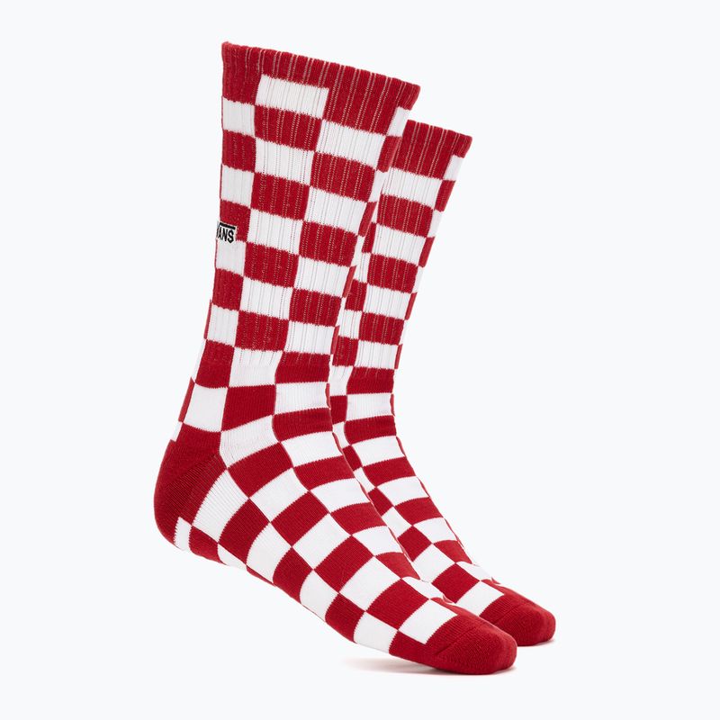 Ανδρικές κάλτσες Vans Checkeboard Crew II red/white checkerboard