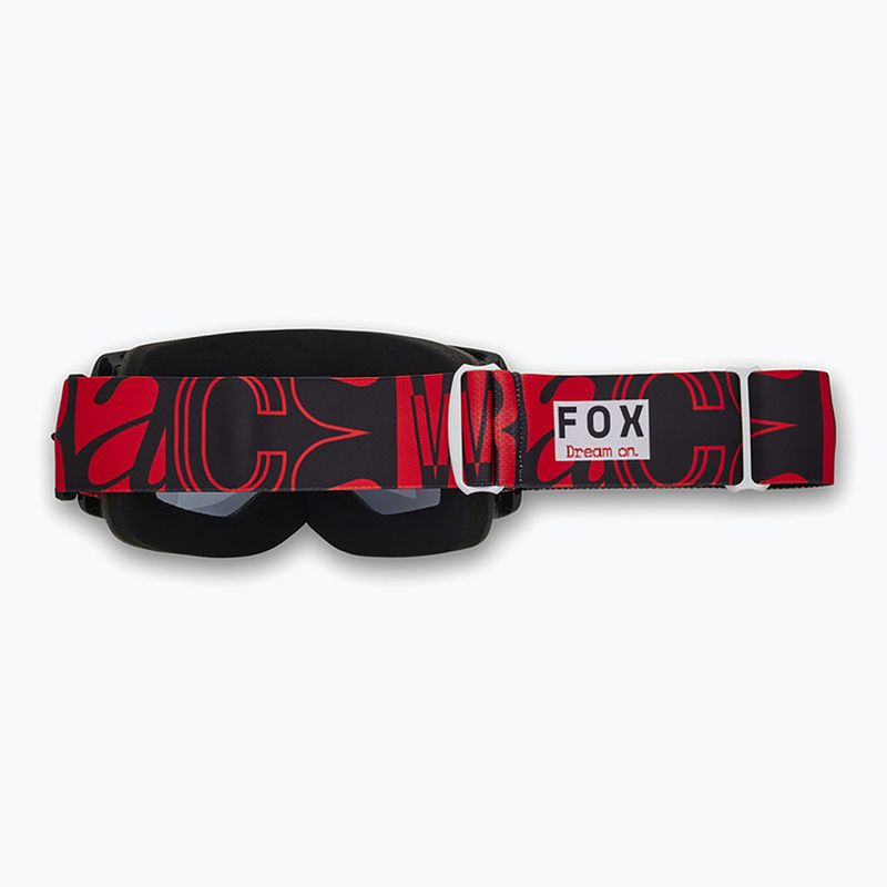 Γυαλιά ποδηλασίας Fox Racing Main Race Spec fluorescent red/smoke 2