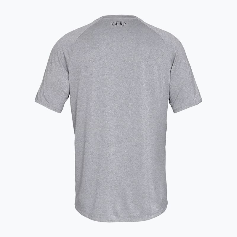 Under Armour Tech 2.0 SS Tee γκρι ανδρικό μπλουζάκι προπόνησης 1326413 5