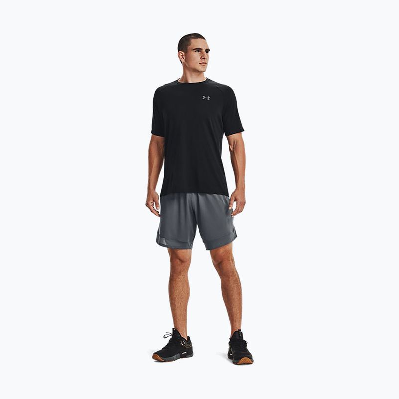 Under Armour ανδρικό μπλουζάκι προπόνησης UA Tech 2.0 SS Tee μαύρο 1326413 2