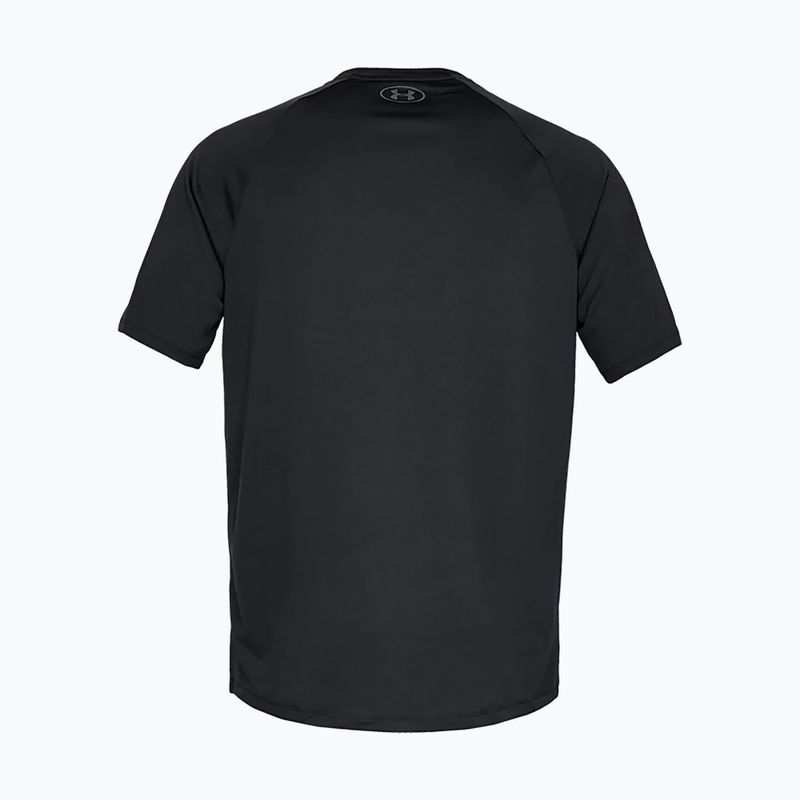 Under Armour ανδρικό μπλουζάκι προπόνησης UA Tech 2.0 SS Tee μαύρο 1326413 6