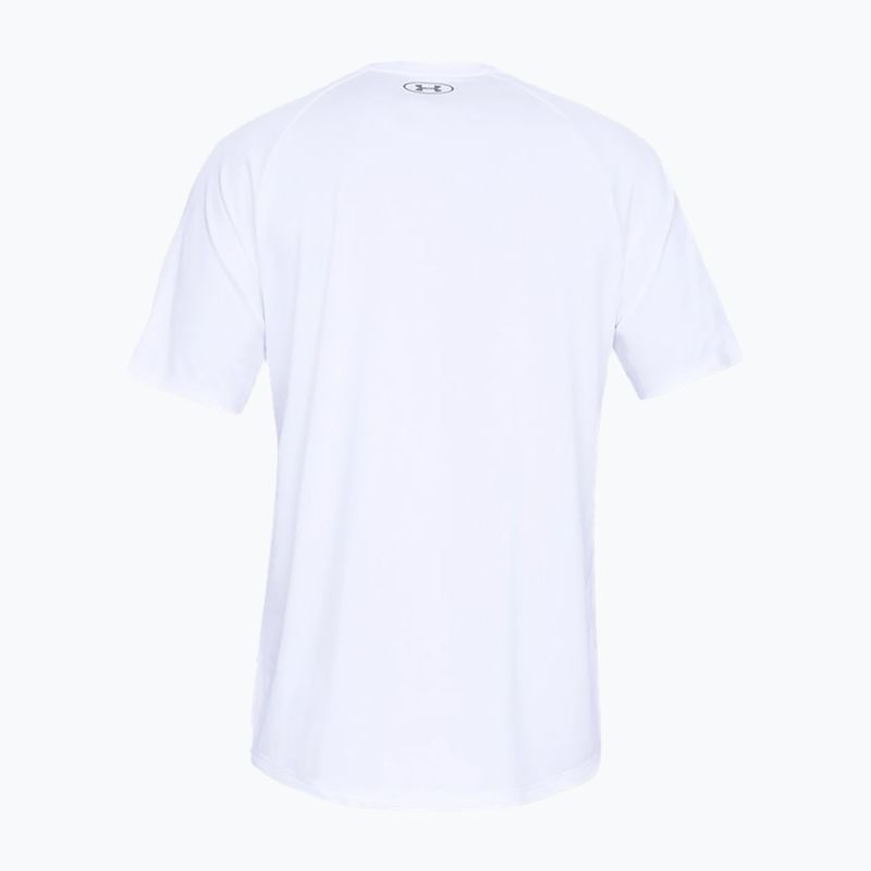 Under Armour ανδρικό μπλουζάκι προπόνησης UA Tech 2.0 SS Tee λευκό 1326413 6