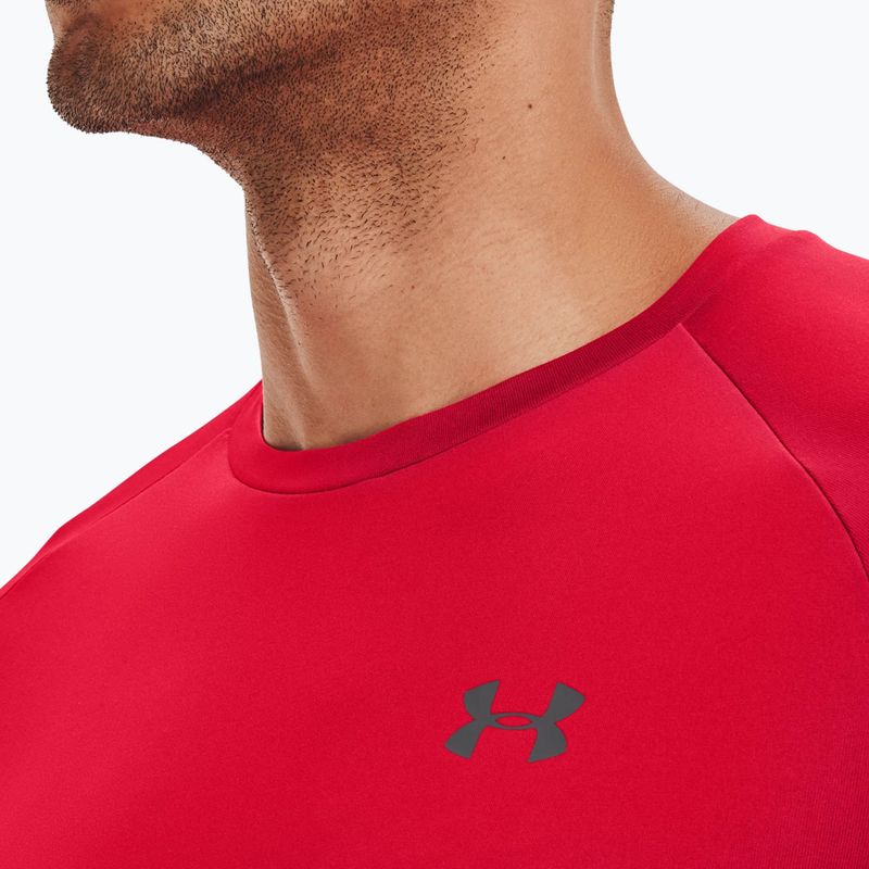 Under Armour Tech 2.0 SS Tee 600 ανδρικό πουκάμισο προπόνησης κόκκινο 1326413 3