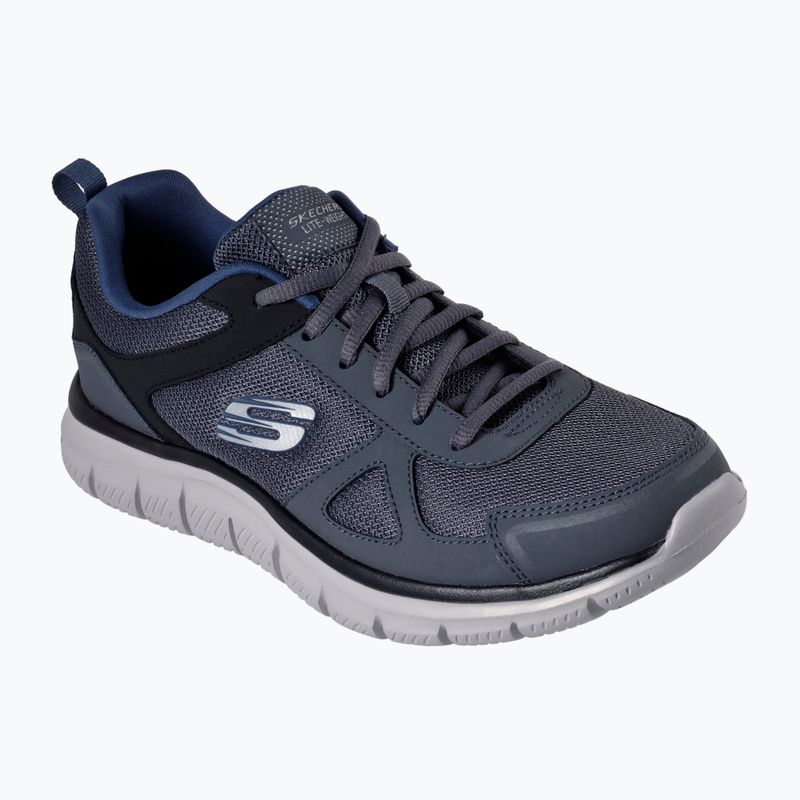 SKECHERS Track ανδρικά παπούτσια Scloric γκρι/μαύρο