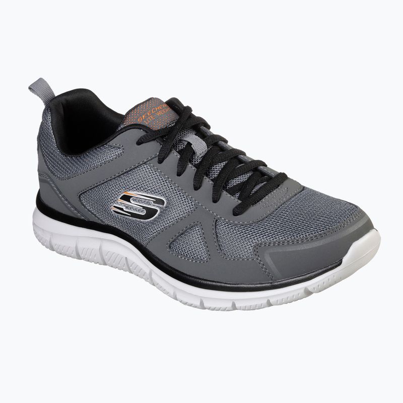 SKECHERS Track Scrolic ανδρικά παπούτσια προπόνησης ανθρακί/μαύρο 7