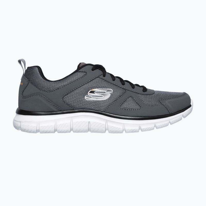 SKECHERS Track Scrolic ανδρικά παπούτσια προπόνησης ανθρακί/μαύρο 8