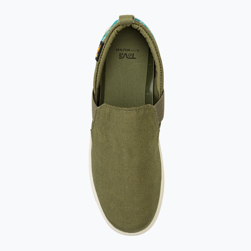 Γυναικεία sneakers Teva Voya Slip On cayambe burnt olive 5