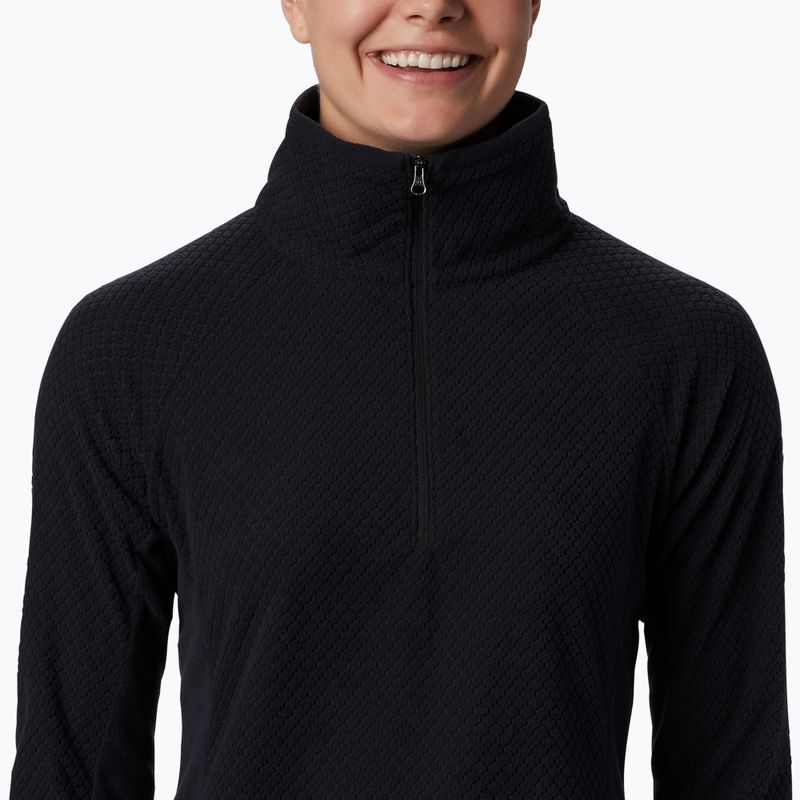 Γυναικείο φούτερ πεζοπορίας Columbia Glacial IV 1/2 Zip black 4