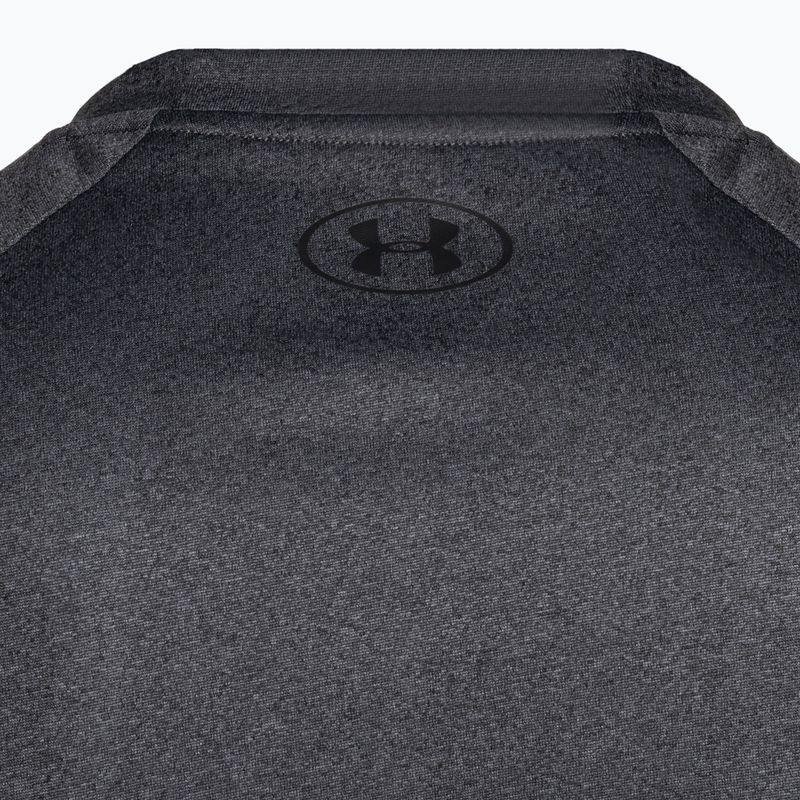 Under Armour Tech 2.0 carbon heather/μαύρο ανδρικό μπλουζάκι προπόνησης 7