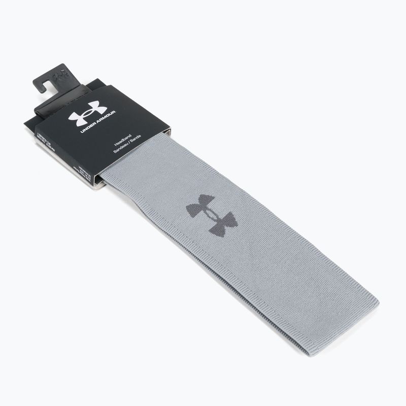 Under Armour Jacquard Perfect γκρι γυναικεία κεφαλόδεσμος UAR-1347153035