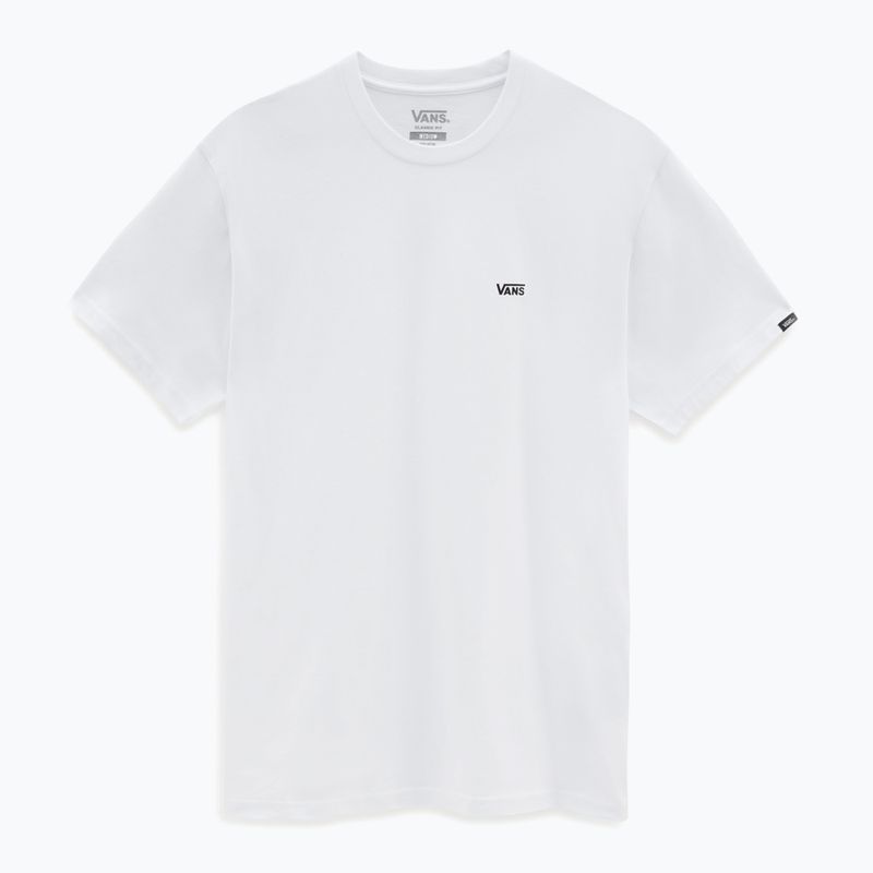 Ανδρικό Vans Mn Left Chest Logo Tee λευκό/μαύρο 4