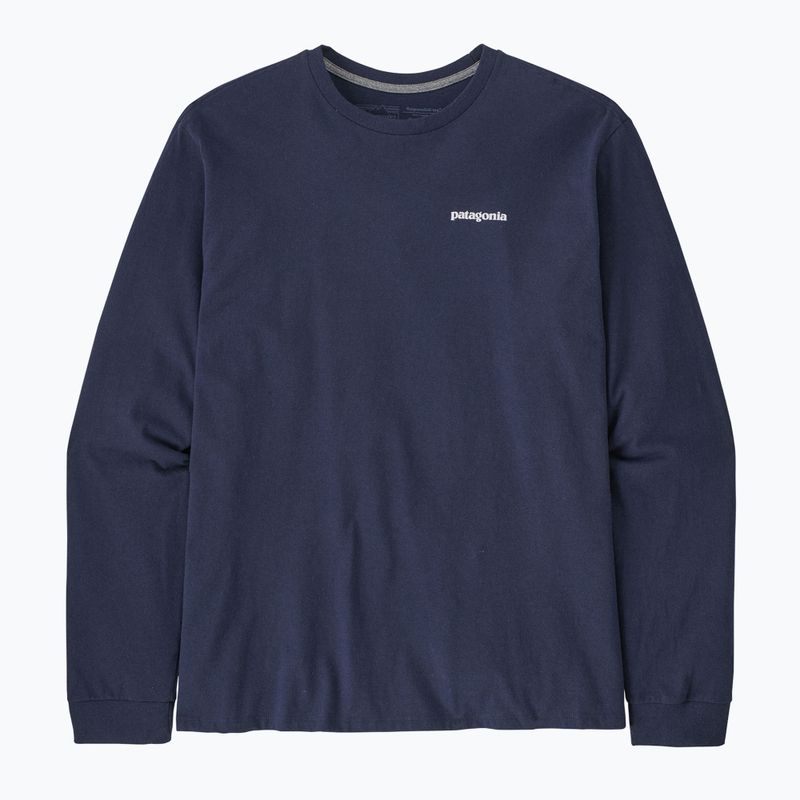 Ανδρικό Patagonia P-6 Logo Responsibili classic navy trekking longsleeve 4