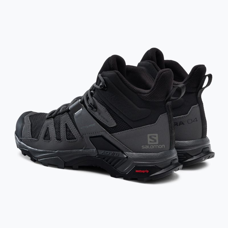 Salomon X Ultra 4 MID GTX ανδρικές μπότες πεζοπορίας μαύρες L41383400 3