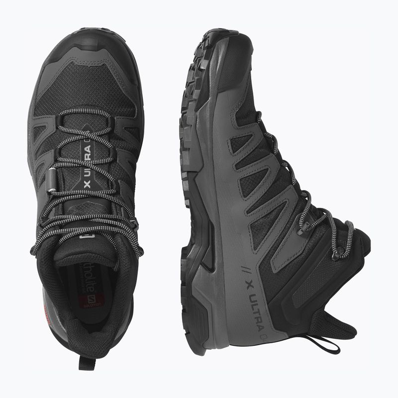 Salomon X Ultra 4 MID GTX ανδρικές μπότες πεζοπορίας μαύρες L41383400 14