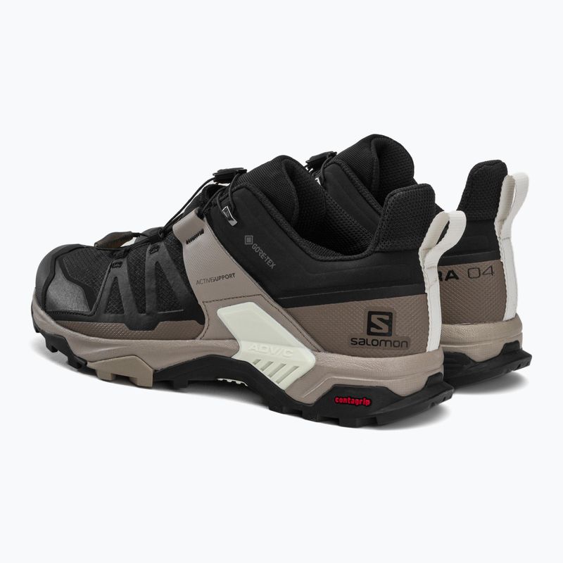 Ανδρικές μπότες πεζοπορίας Salomon X Ultra 4 GTX μαύρο-πράσινο L41288100 3