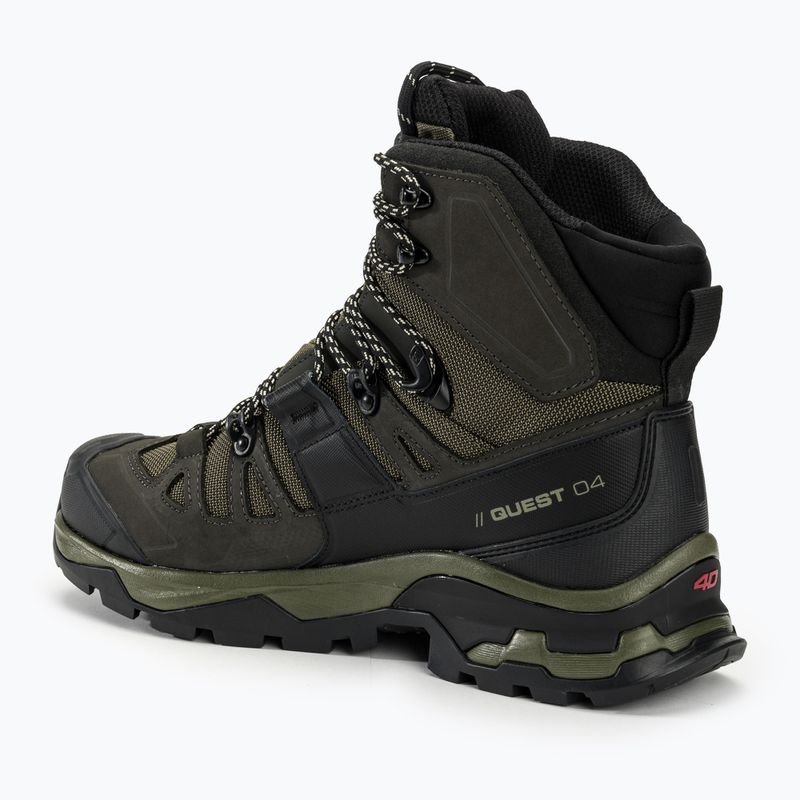 Ανδρικά παπούτσια πεζοπορίας Salomon Quest 4 GTX olive night/peat/safari 3